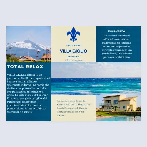 VILLA GIGLIO Brucoli gîte à louer Augusta