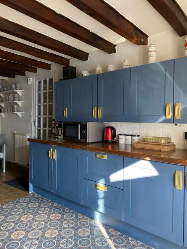 Casa Bleu Olive gîte à louer La Févrais