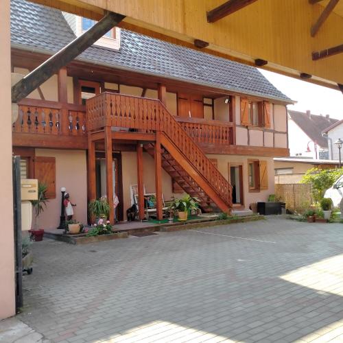 Passage des Romains studio BnB Sundhoffen