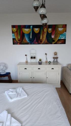 King bed, 55m2 which is 592ft2 on the edge of Utrecht near Amsterdam