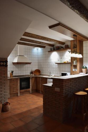 Konyha, La Casa del Azafran in Villanueva Del Rebollar De La Sierra