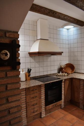 Konyha, La Casa del Azafran in Villanueva Del Rebollar De La Sierra