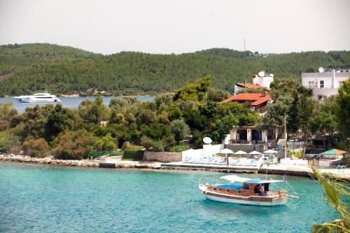Erkély/terasz, Zena Hotel Bodrum in Guvercinlik