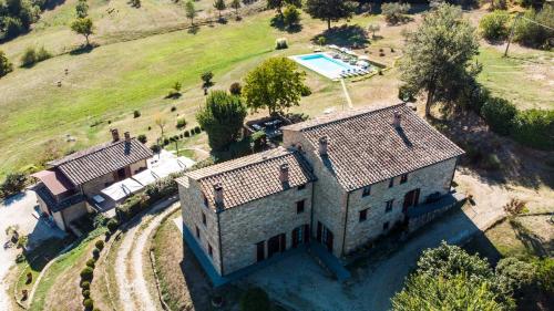 Agriturismo Villa Lugnano Casale Con Piscina Privata