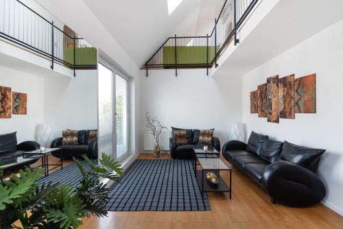 Vienna Roof Top Apartment with Terrace, Parking and AC, Vídeň (fotografie 9)