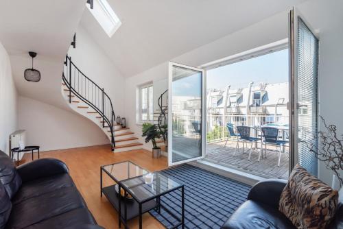 Vienna Roof Top Apartment with Terrace, Parking and AC, Vídeň (fotografie 3)