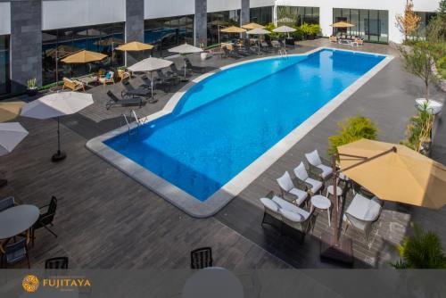 Piscina, Hotel FUJITAYA in Querétaro