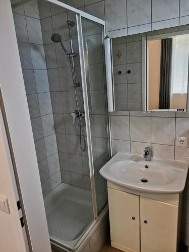 Fürdőszoba, Ferienwohnungen Hebalm in Hirschegg (Styria)