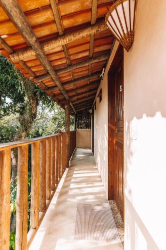 ระเบียง/ชานเรือน, Casa da Esquina Caraíva (Casa da Esquina Caraiva) in กาไรย์วา