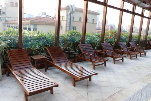 수영장, 광저우 에스탄돈 호텔 (Guangzhou Estandon Hotel) in 톈허 구