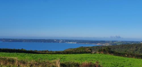 Funky, family-friendly five bed beach house on cliff looking over Tenby, Pendine, Pembrokeshire