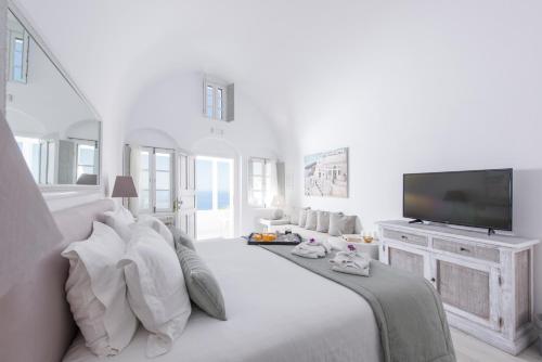 Junior Suite con 2 Camere da Letto, Terrazza Privata e Vista Panoramica Caldera e Vulcano