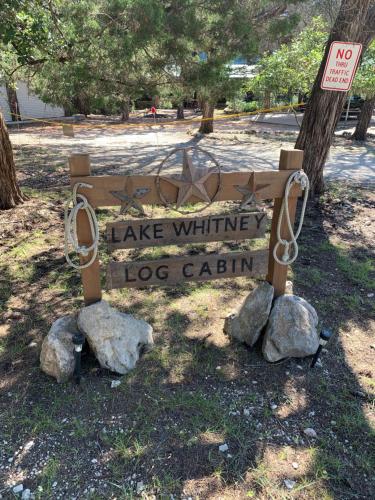 Lake Whitney Log Cabin