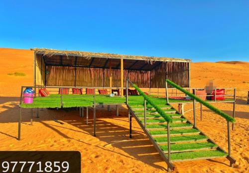 Exterior view, SandGlass Camp in A'Sharqiyah Sands (Wahiba)