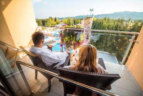 Balkon/Terrasse, Terme Paradiso - Hotel Paradiso in Dobova