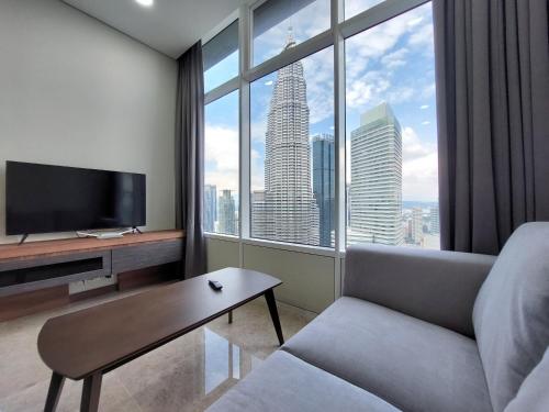 Sky Suites with KLCC Twin Tower View by iRent365, Kuala Lumpur (fotografie 6)