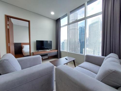 Sky Suites with KLCC Twin Tower View by iRent365, Kuala Lumpur (fotografie 9)