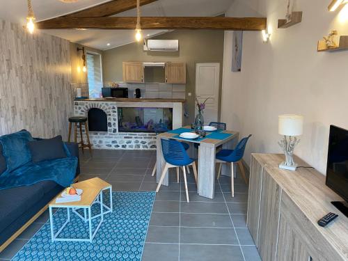 Les 4 seasons, agréable gîte avec terrasse et jardin gîte à louer Les Marquets