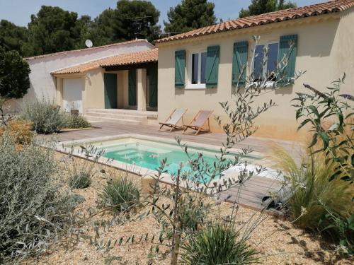 La Verdale, charmante maison avec piscine privée gîte à louer Les Baux-de-Provence