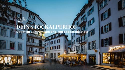 Boutique Hotel Stockalperhof in Brig, Schweiz