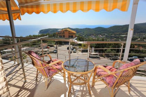 Balcony/terrace, Eleni Studios Parga in Parga