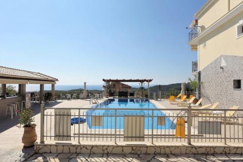 Balcony/terrace, Eleni Studios Parga in Parga