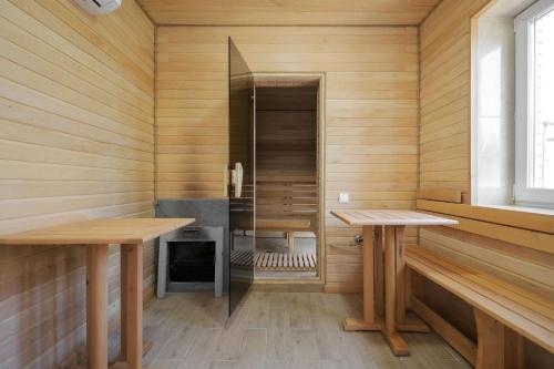 Sauna, Borys Hotel Boryspil Airport in Hora