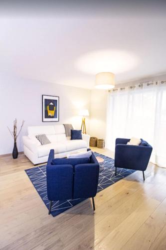 Appartement Dexception Idéalement Situé Parking Terrasses- 2 mn de la Plage gîte à louer Sainte-Barbe