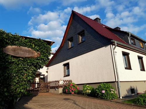 Viesnīcas āriene, Ferienhaus am Riesenberg in Ellrich