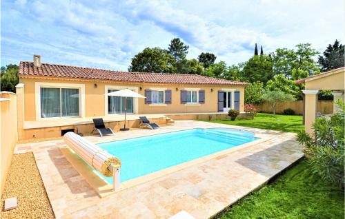 Beautiful Home In Mornas With 4 Bedrooms, Private Swimming Pool And Outdoor Swimming Pool - Mornas