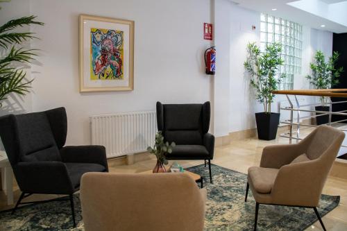 Vestíbulo, Hotel Alda Orzán (Hotel Alda Orzan) in La Coruna