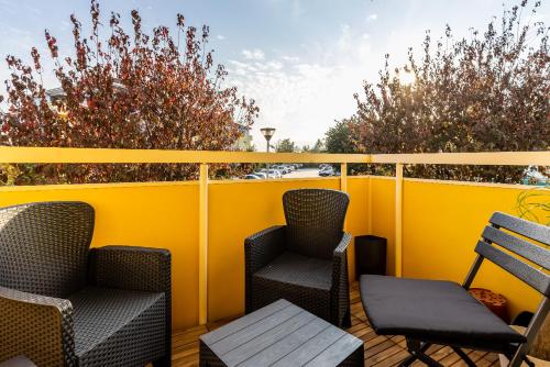 Varanda/terraço, Apartament WAWELSKA in Ujescisko