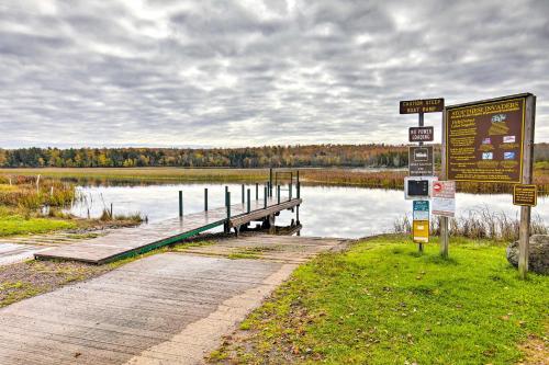 Lake Gogebic Retreat Hike, Fish and Snowmobile!