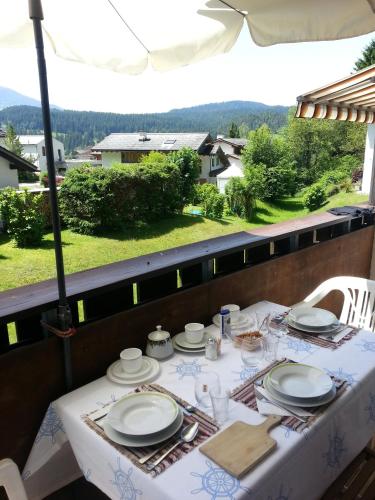 景觀, Wohnung Casa Hirundella in 特林-迪格