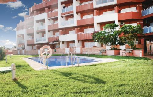  Beautiful apartment in Roquetas de Mar with 1 Bedrooms, WiFi and Outdoor swimming pool, Pension in Roquetas de Mar