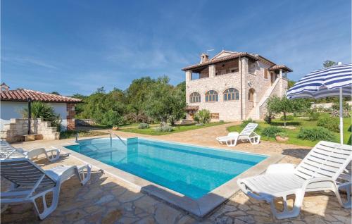 Stunning Home In Baderna With 2 Bedrooms, Wifi And Outdoor Swimming Pool - Baderna