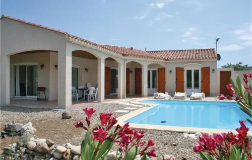 Amazing home in Prades sur Vernazobre with 3 Bedrooms, WiFi and Outdoor swimming pool - Prades-sur-Vernazobre