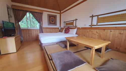 1 double bed