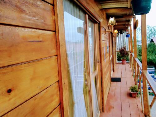 Erkély/terasz, Buganvilla Guest House in Santa Elena