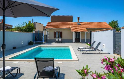 Nice Home In Loborika With Outdoor Swimming Pool, Wifi And Outdoor Swimming Pool - Loborika