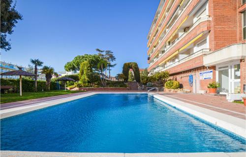  Amazing apartment in Lloret de Mar w/ Outdoor swimming pool, Outdoor swimming pool and 1 Bedrooms in Lloret de Mar