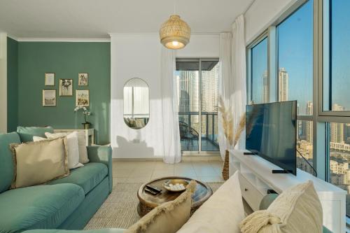 Chic and Zen Apartment, Near Burj Khalifa Tower, Dubai (photo 8)