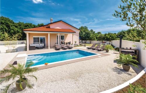 Nice Home In Pula With 3 Bedrooms, Wifi And Outdoor Swimming Pool