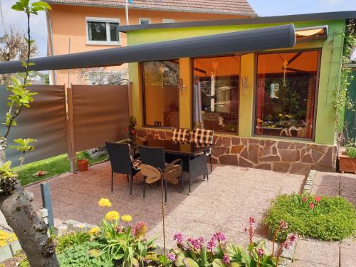 陽台/露台, Wurmelhaus in 迪茨