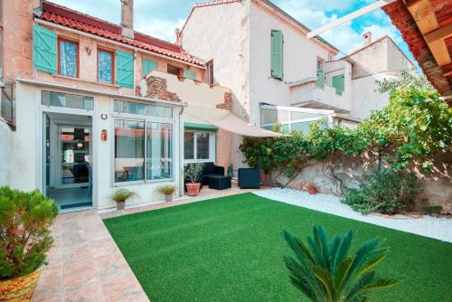 Maison de ville avec jardin à Mazargues gîte à louer Mazargues