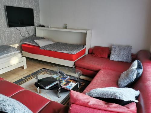 Cosy 3 Zimmer Whg incl großer Wohnkuche, Smart TV, WLAN, Eutelsat & Astra Satelliten TV, viele Parkp in 美茵河畔富樂紳