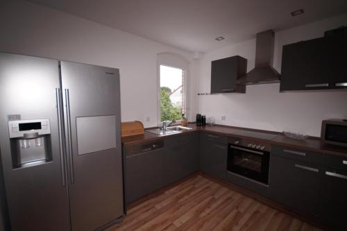 Køkken, MR-Ferienwohnung - Wohnung Hönnersum (MR-Ferienwohnung - Wohnung Honnersum) in Harsum