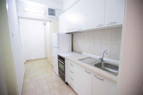 keuken, Studio St Stefan in Sveti Stefan