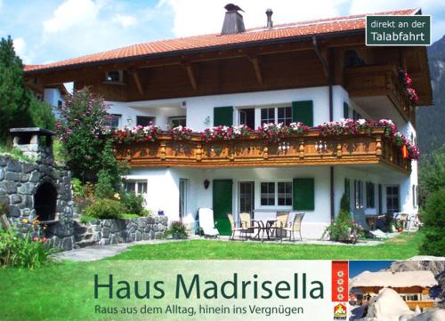 A szálláshely kívülről, Haus Madrisella in Gaschurn