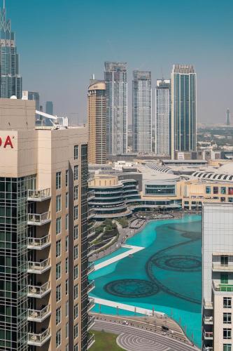 BellaVista - Sophisticated - 2 BR - 29 Boulevard - Burj Khalifa & Fountain View, Dubaj (fotografie 6)